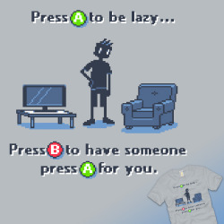 gamefreaksnz:  Some of the designs in the shirtwoot! Derby #211: Everyday 8-BitCheck them all out 