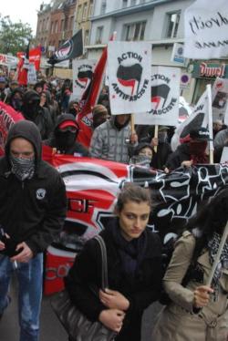 goodmorningleftside:  Antifa North side / France 