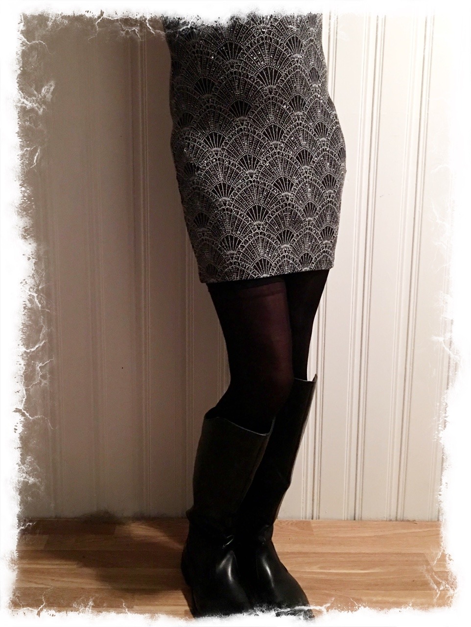 rick-spank:  New dress. Very glittery..❤️ 