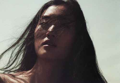 pylore:Faded Into You - Lina Zhang photographed by Ben Hassett for Vogue China October 2012