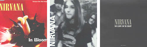 heisho:  some of the nirvana single covers 