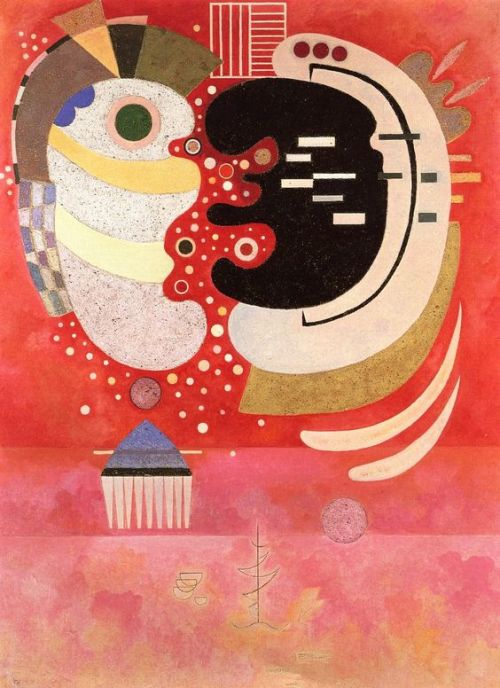 sashastergiou:In Between - Wassily Kandinsky, 1934                            