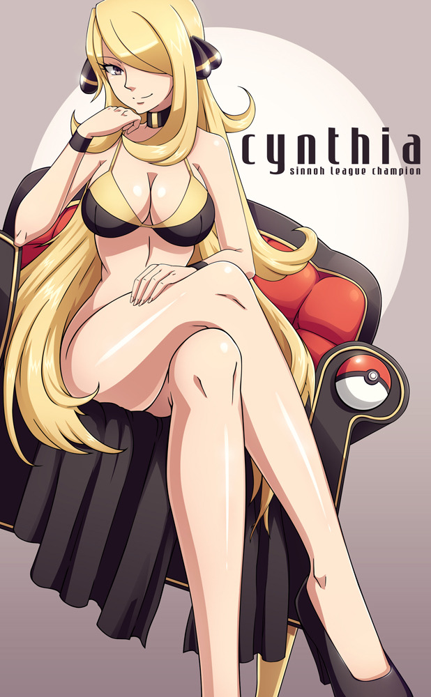 approvedbybunnies:  Cynthia - Pokemon (Collaboration with ViViVooVoo)View on [deviantART]