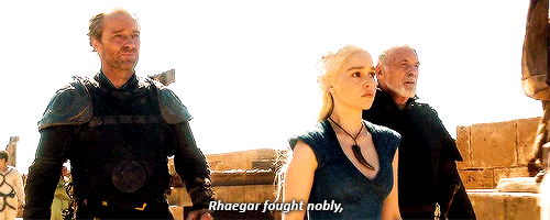 alayneestone:  When your brother Rhaegar led his army into battle at the Trident,