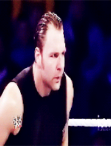 fyeahambrose:  9 favorite gifs of Dean Ambrose 