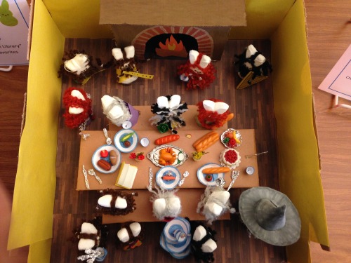 This Is My Peeps Diorama For The Contest At School. I Didnt Win But There Is Still The Peeples Choice
