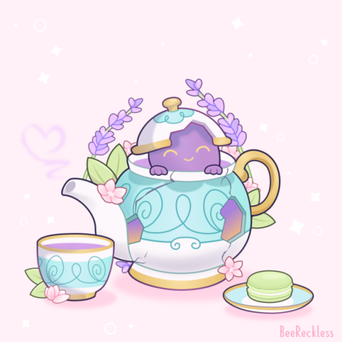 beerecklessart:I love this little teapot so much I can’t handle it