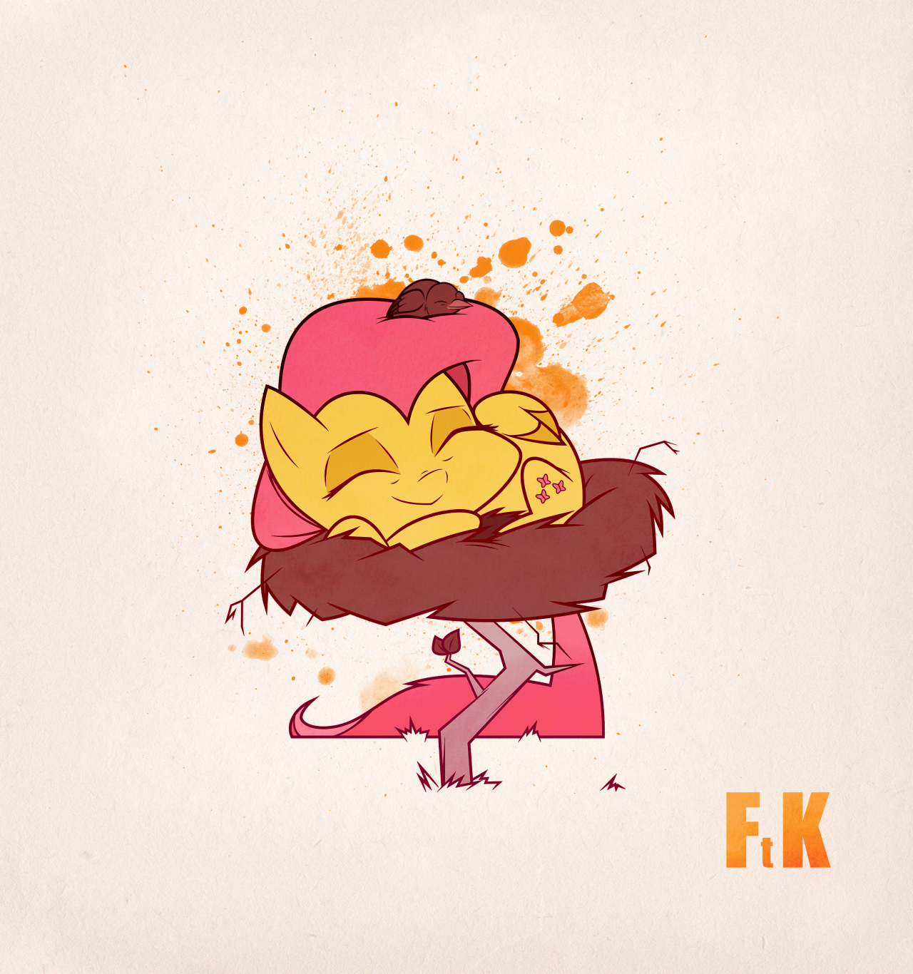 fluttershythekind:  Nesting Hooray! A return to some nice, fuzzy, warm drawings.