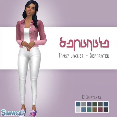 Simwolf World : Separated Accessory Jacket I really love the new...