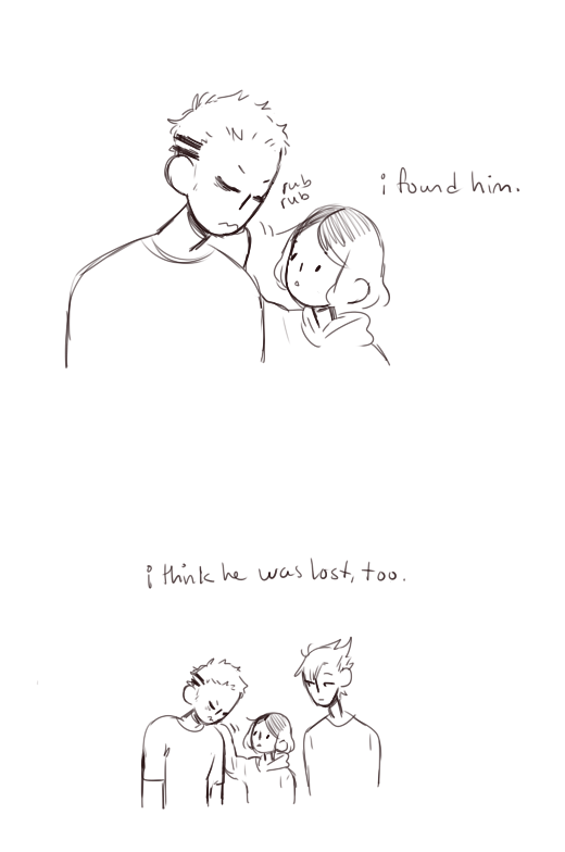flanelltees:   they both have no sense of direction…. it was fate   