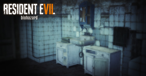 mimoto-sims - Resident Evil 7 Bathroom SetExtracted by...