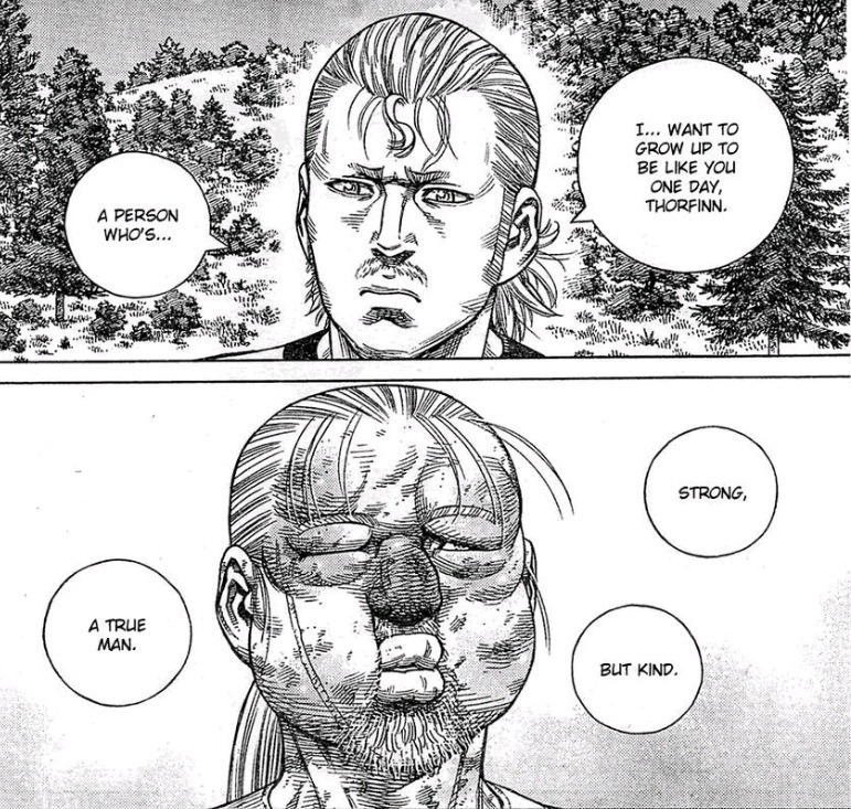 One of the things that irritates me about vinland saga, and not even explicitly the