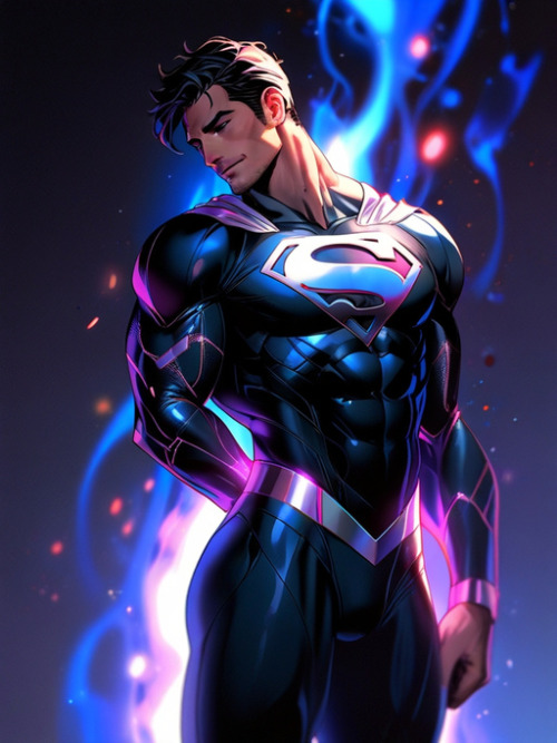 SUPERMAN Holographic Silhouette