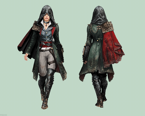 strategichomelanddivision:  Evie Frye + Outfits + Concept Art 