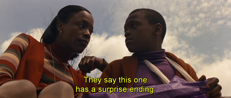 superheroesincolor:  Unbreakable (2000) directed by M. Night Shyamalan   