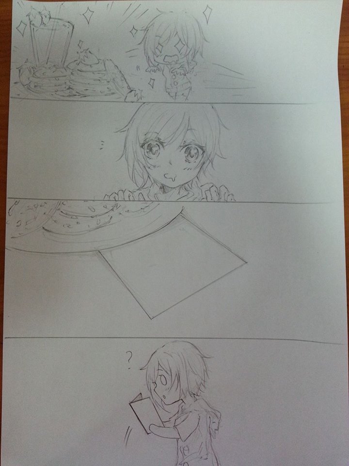 kinomilychan:    RWBY comic ~well , because I just doodle it so the art line wasn’t