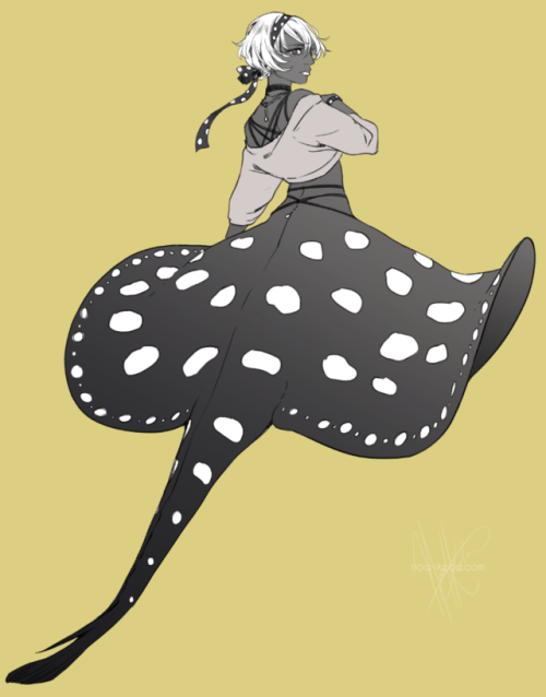 wanderingchaos: everydayamermaid: by Noa Ikeda from an upcoming mermaid zine @rob-anybody