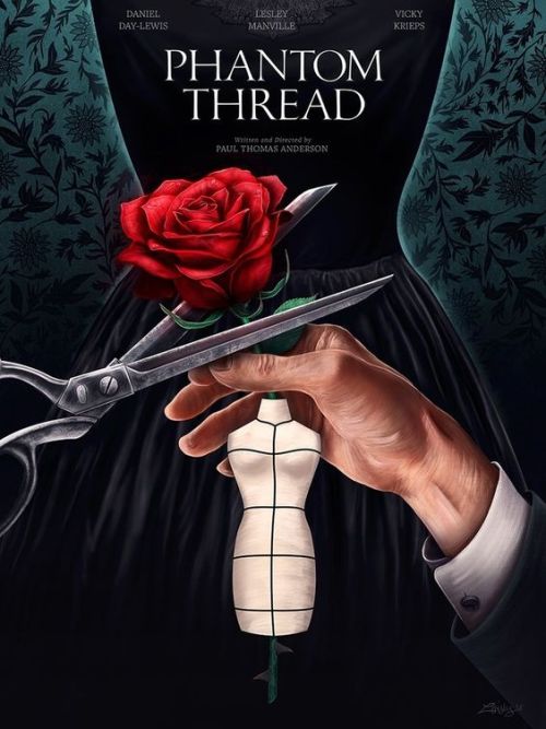 Phantom thread. Posters.