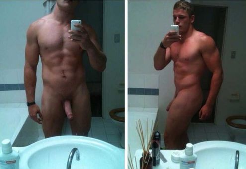 Gay rugby player naked ass