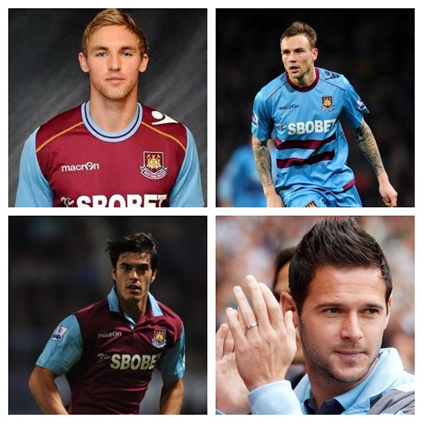 My west ham boys #jack #collison #jackcollison #matthew #taylor #matthewtaylor #matty