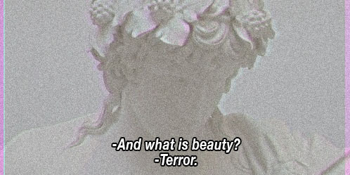 bboyish:the secret history subtitles // beauty is terror. whatever we call beautiful, we quiver befo