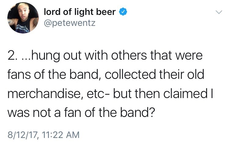 trohmenace:pete’s twitter, 8/12/17