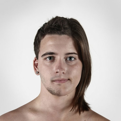 josephdenne:  You look just like your father: split face portraits of family members Ulric Collette is a photographer from Quebec. He studied art and graphic design at school and currently works as an art director for Collette, an advertising studio in