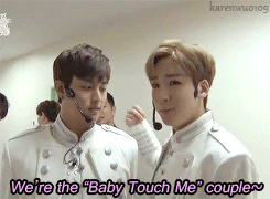karenwu0109:  The Baby touch me couple vs. Crazy 4 U couple