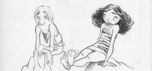 animationandsoforth:  Storyboards for The Croods by Chris Sanders 