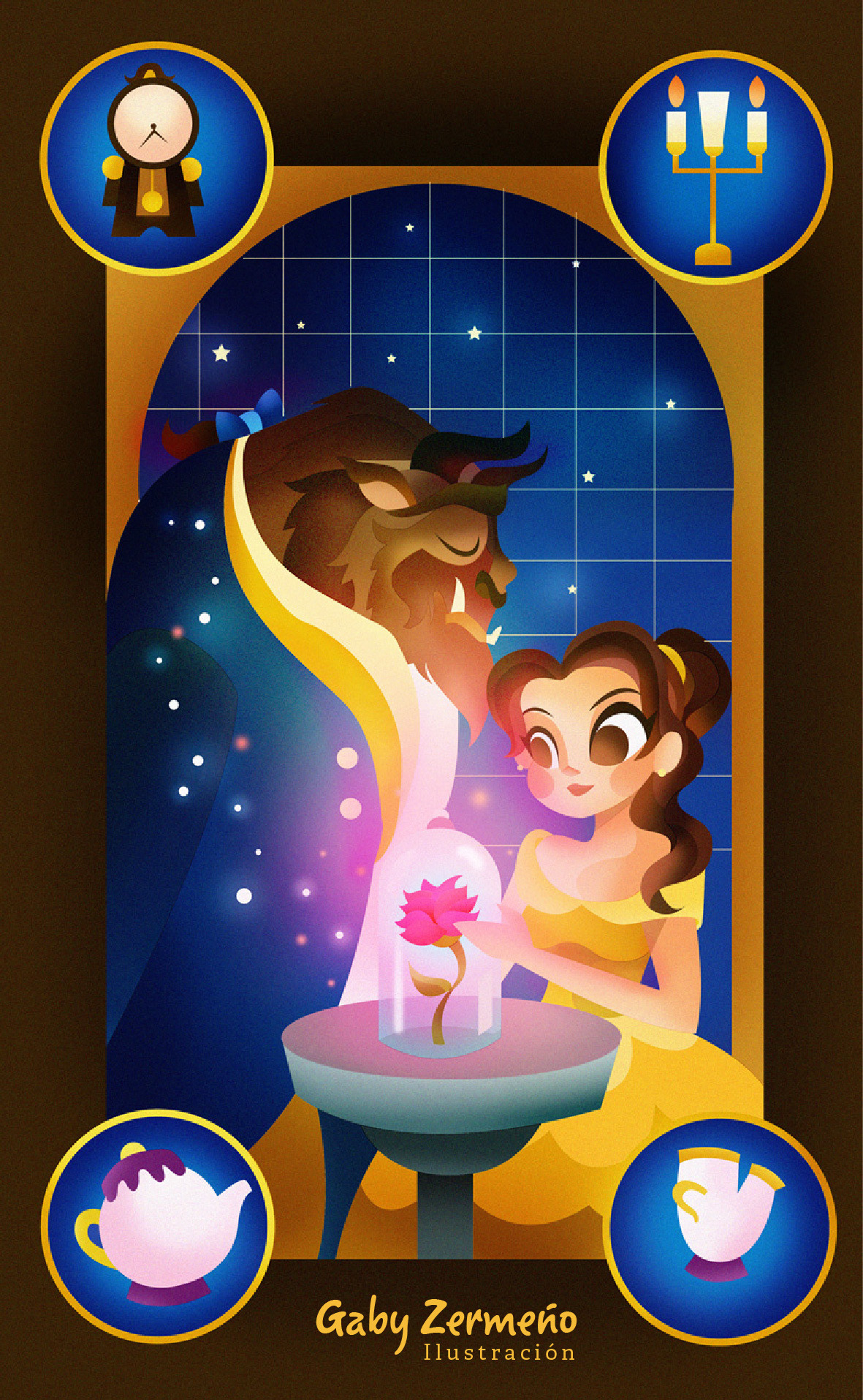 fairytalemood:  art by Gaby Zermeño 