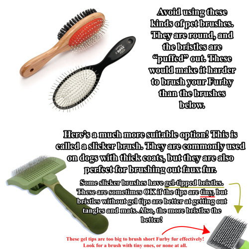 HOW TO BRUSH YOUR FURBY - AN IN-DEPTH GUIDE ! ! !