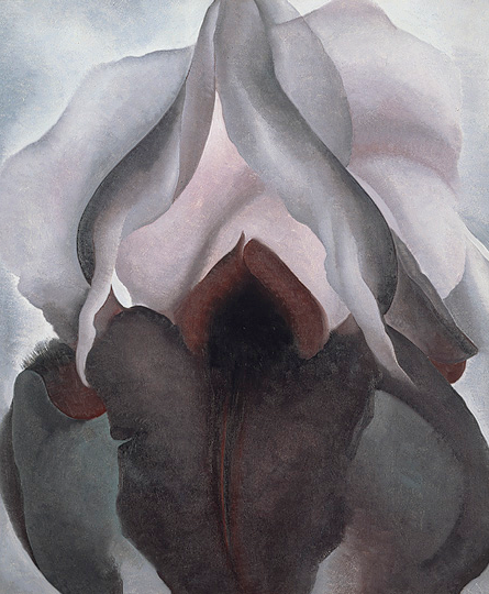Black Iris by Georgia O’Keeffe (1887–1986), 1926, oil on canvas“Nobody sees a flower - really - it i