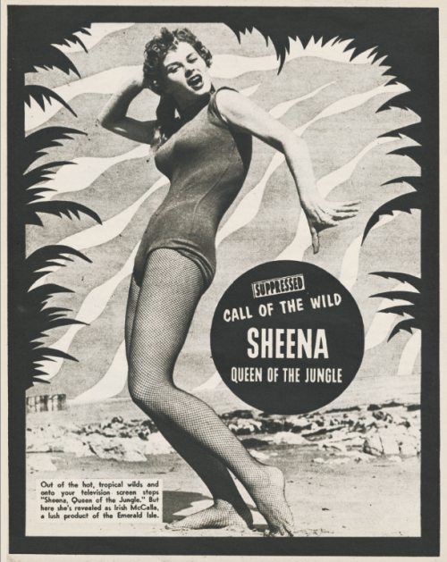 oldshowbiz: Robert Crumb’s fantasy, Sheena - Queen of the Jungle 