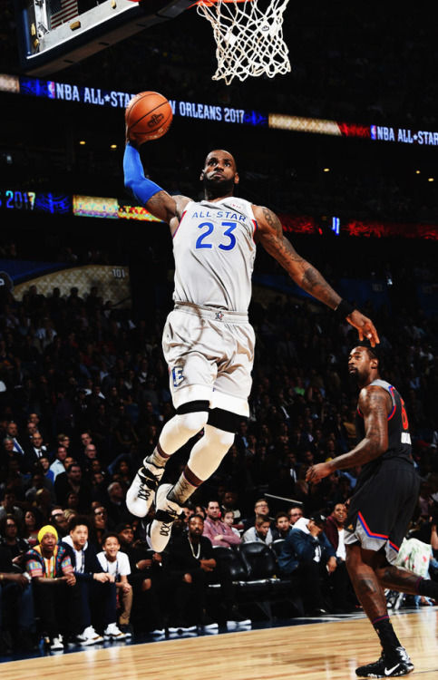 fyeahbballplayers:LeBron James | 2017 NBA All Star game