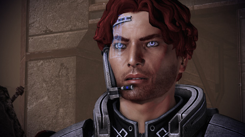 Ok, I don’t know why, but my Shepard in ME:LE permanently look either pissed off or about to cry :”3