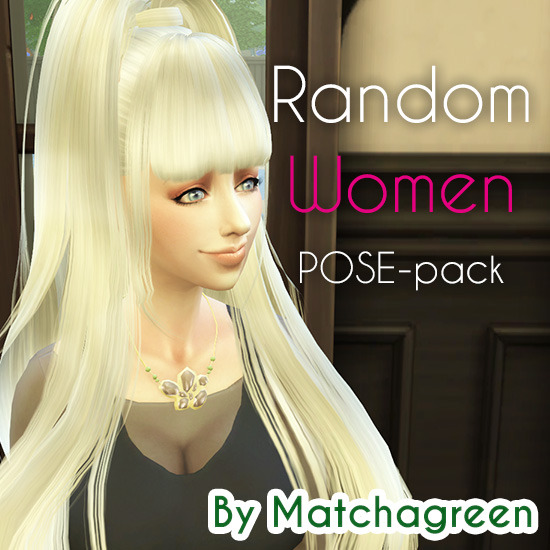 Reupdate V2
My POSE Random Women POSE Pack(Re-Update). Have 7 POSE.
隨意製作的女人動作包，有7個POSE
Plz do not re-uplode my pose,as your work !! Thx.
請不要重新上傳作為你自己的POSE!!感謝.
This pose pack need Pose Player.
這個動作盒子，需要Pose Player.
If you use my POSE can tag me...