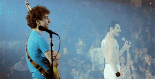 thebrightestbird:Commentary at the end of Queen Rock Montreal:Brian: Deacy should be here. Deacy wou