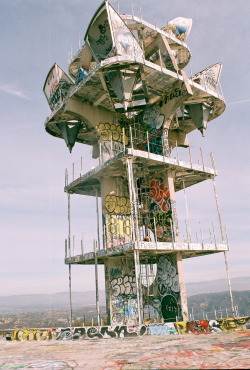 trevni-street-art:  fioto:  The Radio Tower  Me on the bottom right.