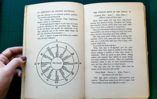 ASTROLOGY OF THE ANCIENT EGYPTIANS 1924