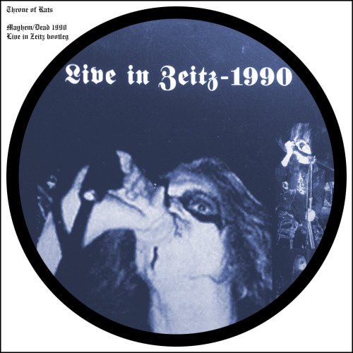 Dead on vocals on this rare recording of the infamous Mayhem gig in Zeitz, East Germany 1990.