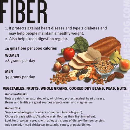 the-more-u-know: Your 5 Daily Nutrients [Source] [More health Infographics Here]