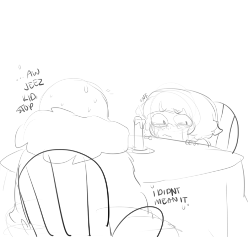 bumbleshark:  imagine if frisk was a crybaby 