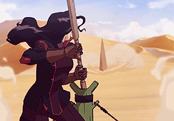 fanbending-blog:  Thanks Asami. You got a good head on your shoulders. 