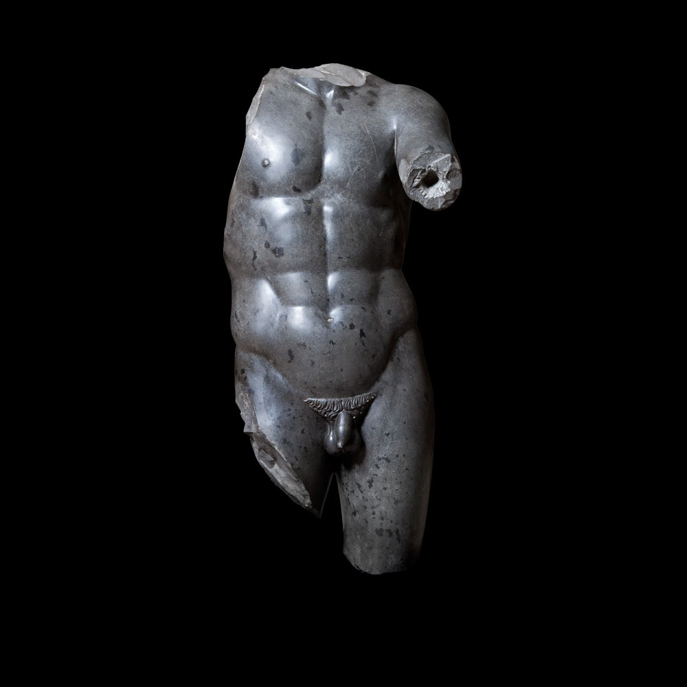 hadrian6:The Scraper Torso. 390 BC. Roman. black basalt.                 