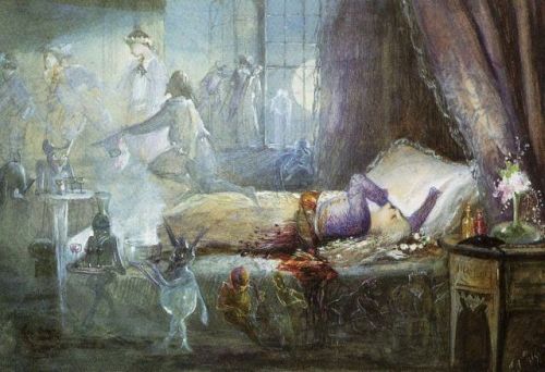 It’s World Sleep Day &hellip; so here are ‘Dreams’ (1857-58) by John Anster Fitzgerald (England, 181