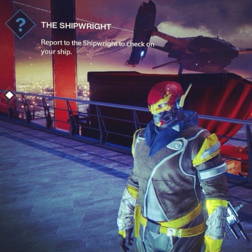 Made my character in #Destiny look like the Flash. #PS4 #DestinyAlpha #Playstation #DCComics