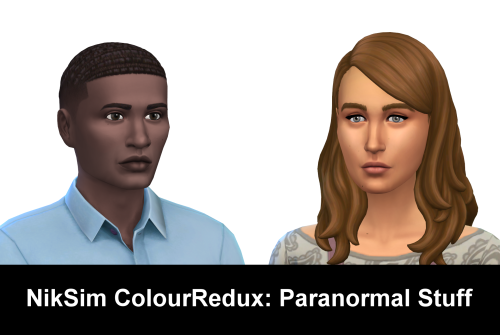 Paranormal is fun, but let’s have some more fun with some more hair colours. :)Download links 