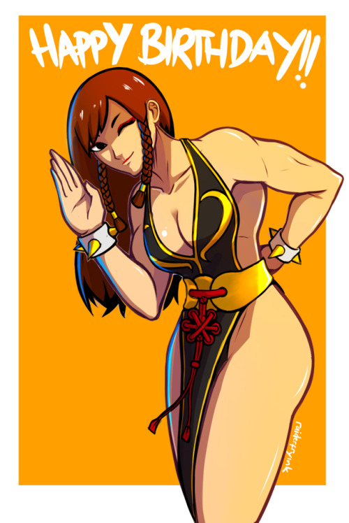 raiderfryarts:Happy Birthday Chun Li!
