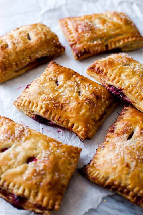 Simple Cherry Pastry Pies