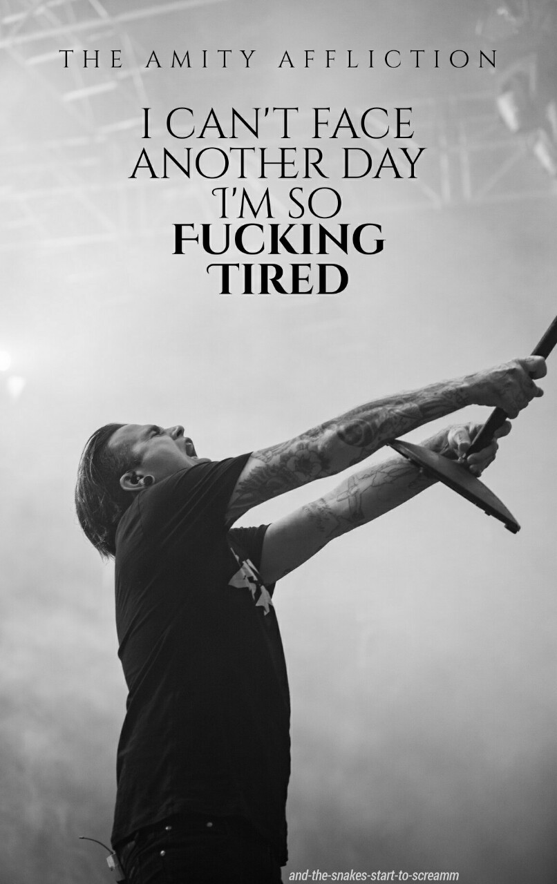 and-the-snakes-start-to-screamm:  Pittsburgh | The Amity Affliction  (My edit) 